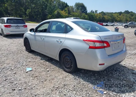 2015 Nissan Sentra S from USA, damaged, VIN 3N1AB7APXFY307633